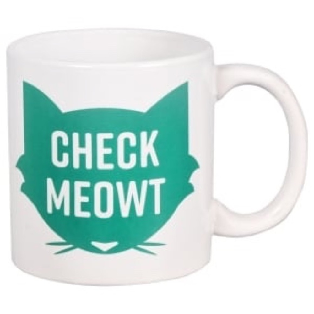 CHECK MEOWT MUG NWT - Picture 2 of 4